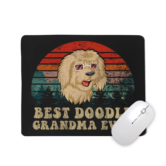 Best Doodle Grandma Ever Mousepad