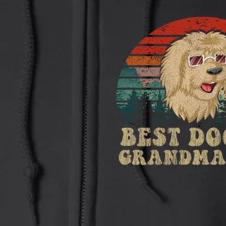 Best Doodle Grandma Ever Full Zip Hoodie