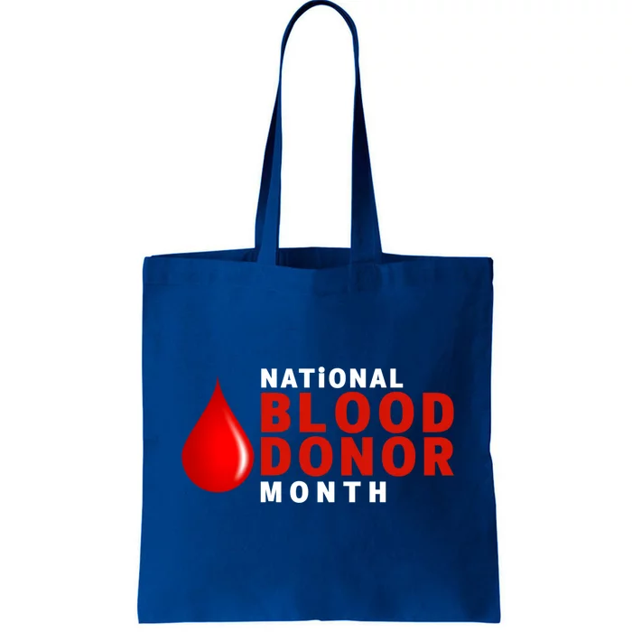 Blood Donor Gift National Volunteer Blood Donor Month Gift Tote Bag