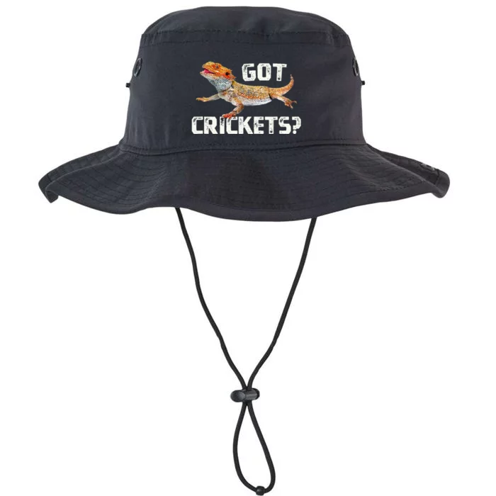 Bearded Dragon Got Crickets Funny Pet Lizard Lover Legacy Cool Fit Booney Bucket Hat