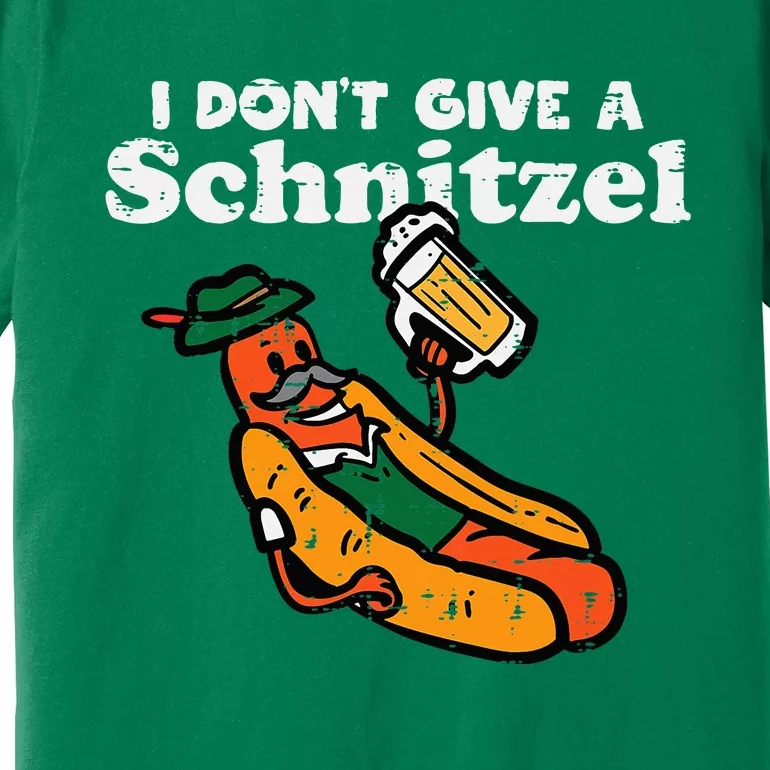 Bratwurst Dont Give Schnitzel Oktoberfest Costume Premium T-Shirt