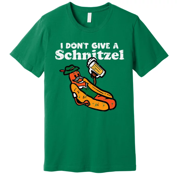 Bratwurst Dont Give Schnitzel Oktoberfest Costume Premium T-Shirt