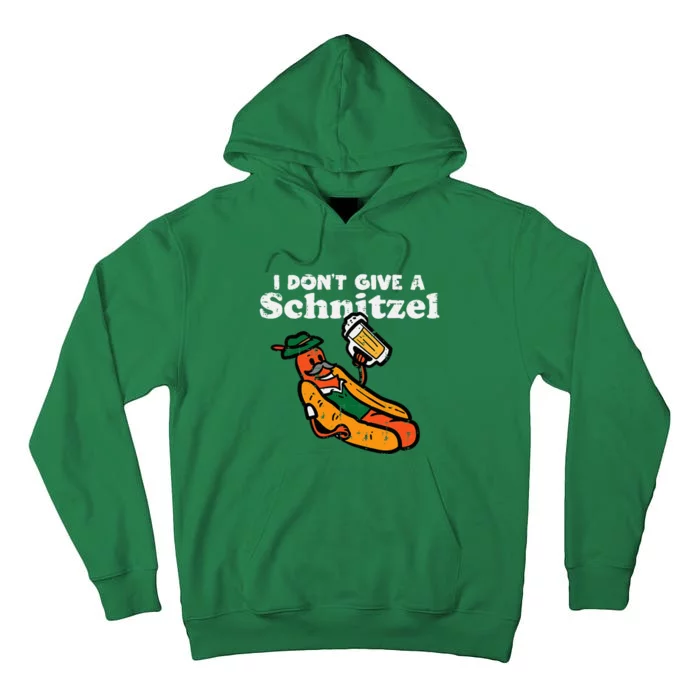 Bratwurst Dont Give Schnitzel Oktoberfest Costume Tall Hoodie