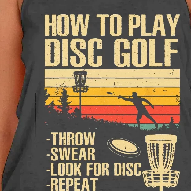 Best Disc Golf For  Disc Golf Tournament Player Women's Knotted Racerback Tank