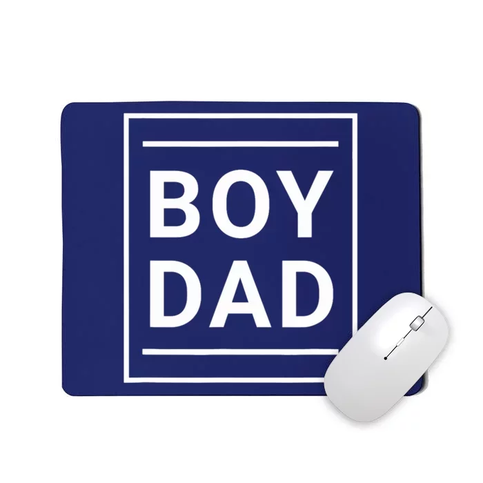 Boy Dad - Gift for Dads with Sons - Best Father - Classic Mousepad