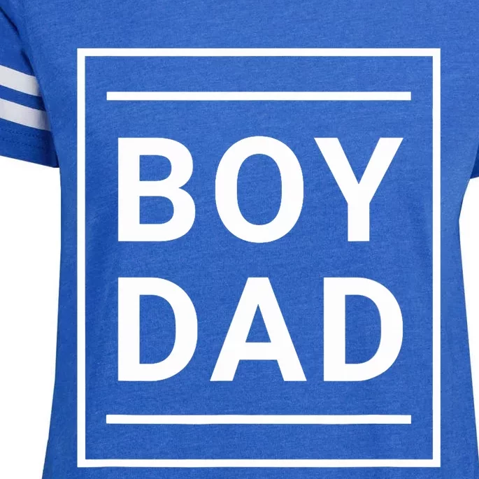 Boy Dad - Gift for Dads with Sons - Best Father - Classic Enza Ladies Jersey Football T-Shirt