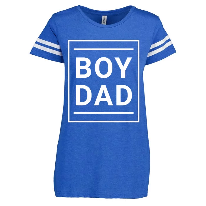 Boy Dad - Gift for Dads with Sons - Best Father - Classic Enza Ladies Jersey Football T-Shirt