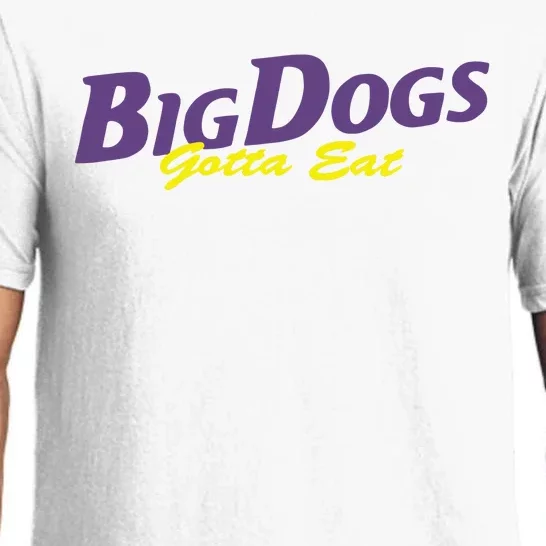 Big Dogs Gotta Eat Bdge Feast Pajama Set