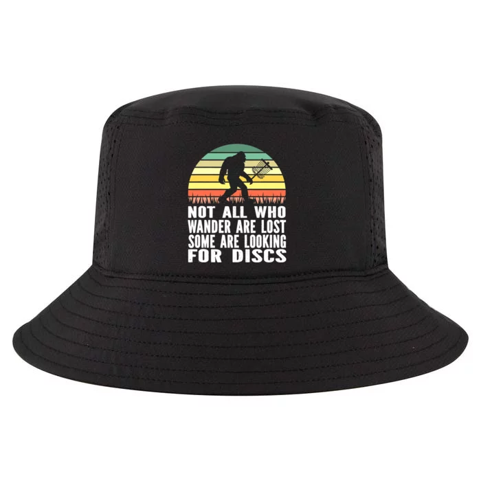 Bigfoot Disc Golf Sasquatch Funny Golf Ultimate Cool Comfort Performance Bucket Hat