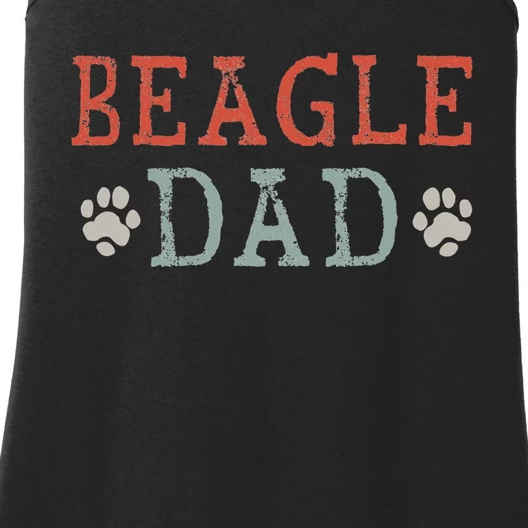 Beagle Dad Gift Ladies Essential Tank