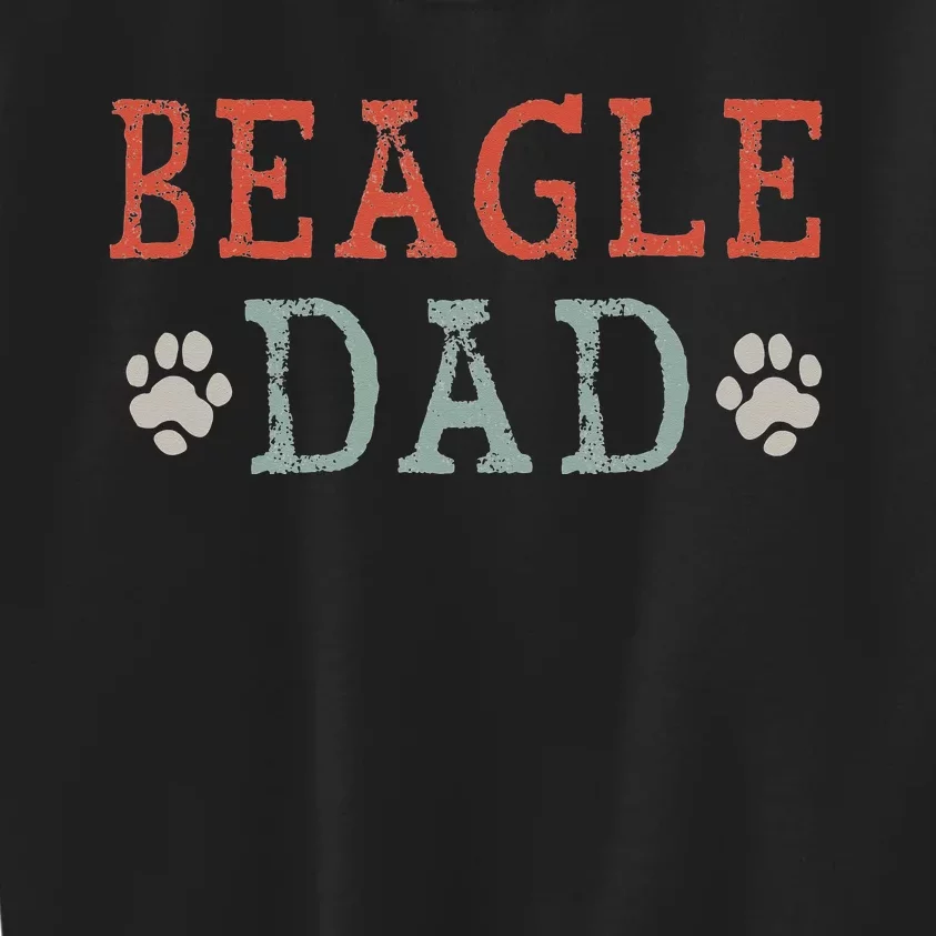 Beagle Dad Gift Kids Sweatshirt