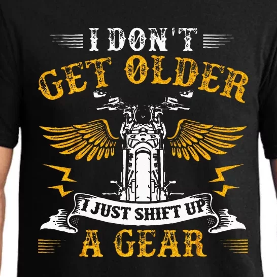 Bikers DonT Get Older Motorcycle Funny Biker Pajama Set