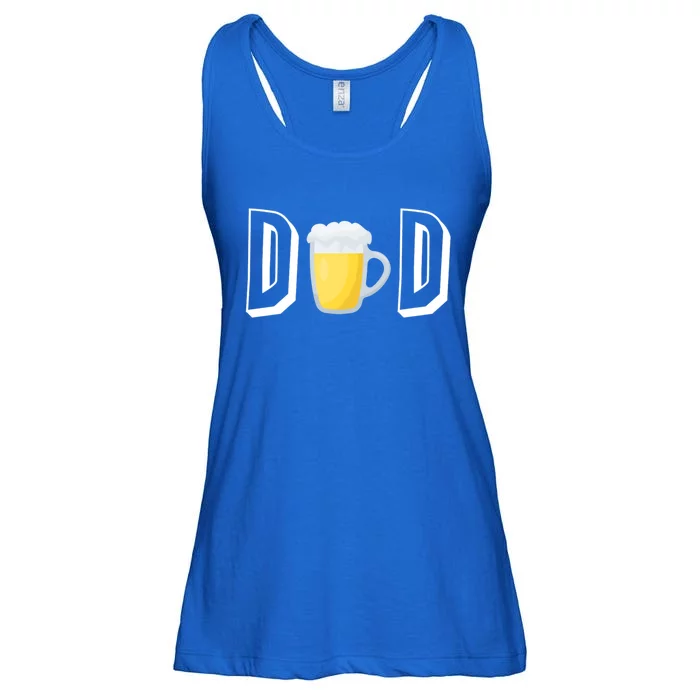 Beer Dad Gift Funny Beer Father Meaningful Gift Ladies Essential Flowy Tank