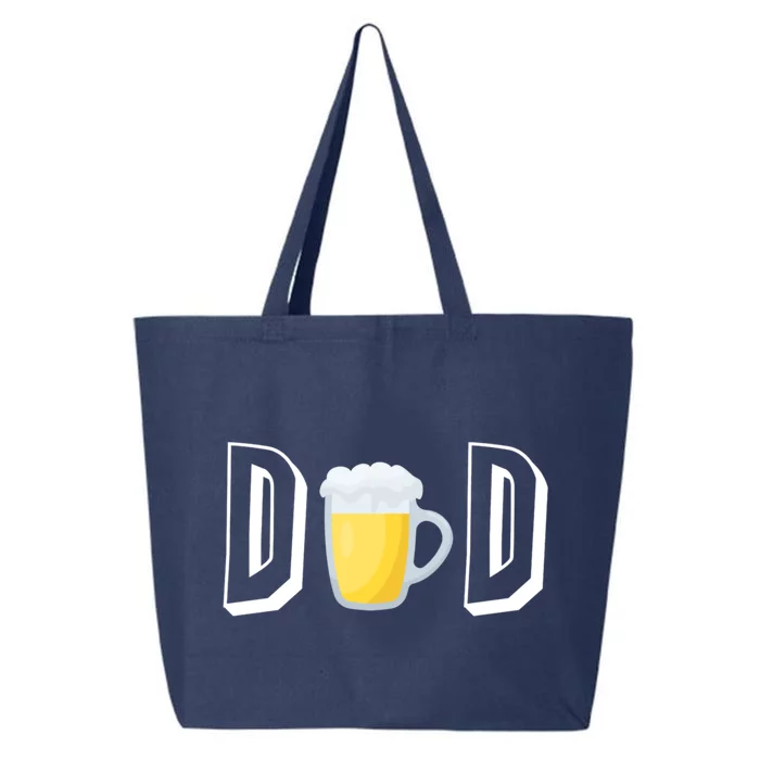 Beer Dad Gift Funny Beer Father Meaningful Gift 25L Jumbo Tote