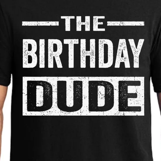 Birthday Dude Graphic Novelty Pajama Set