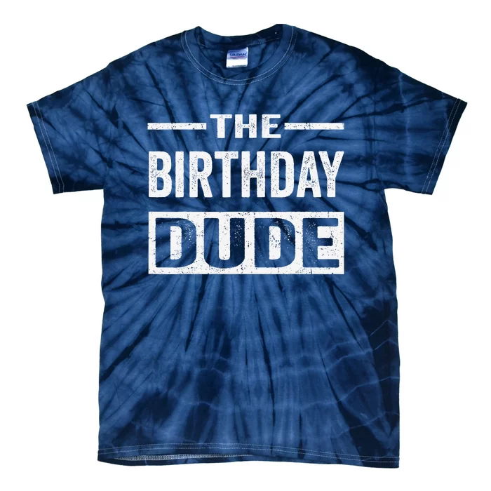 Birthday Dude Graphic Novelty Tie-Dye T-Shirt