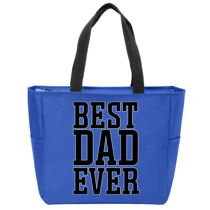 Best Dad Gift Zip Tote Bag