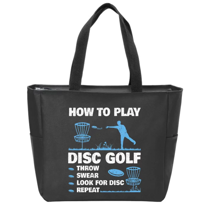 Best Disc Golf For  Disc Golf Tournament Player Zip Tote Bag