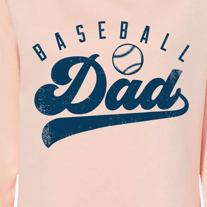 Baseball Dad Gifts Daddy Father's Day Womens California Wash Sweatshirt