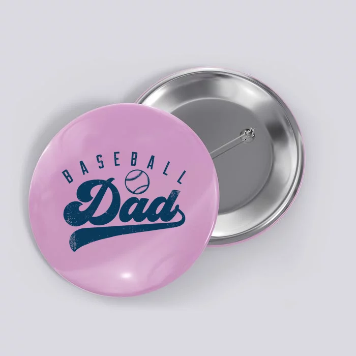 Baseball Dad Gifts Daddy Father's Day Button