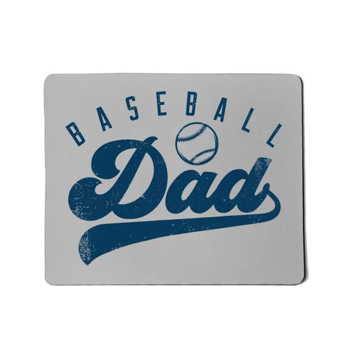 Baseball Dad Gifts Daddy Father's Day Mousepad