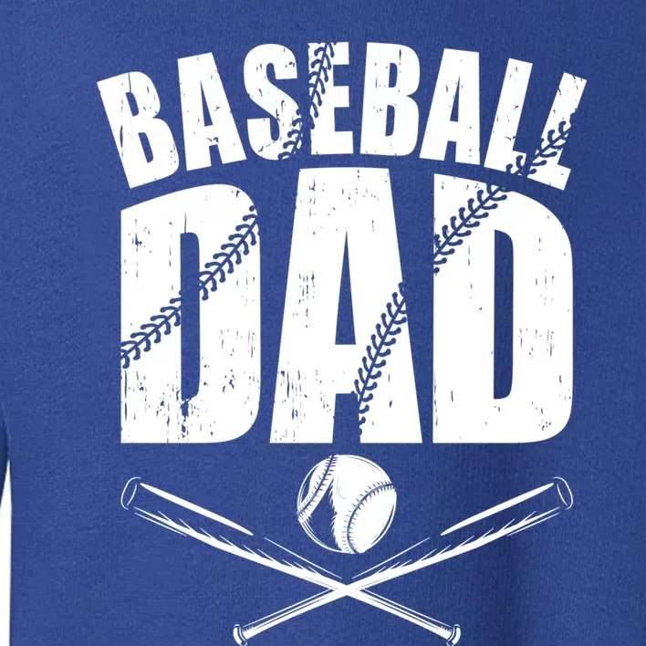 Baseball Dad Great Gift Toddler Sweatshirt