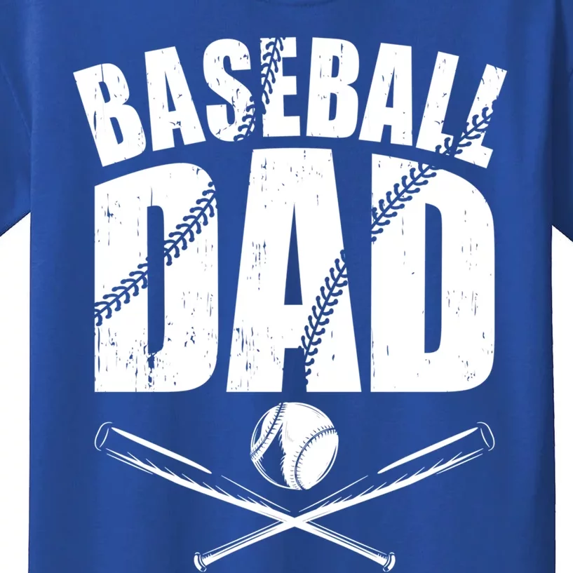 Baseball Dad Great Gift Kids T-Shirt