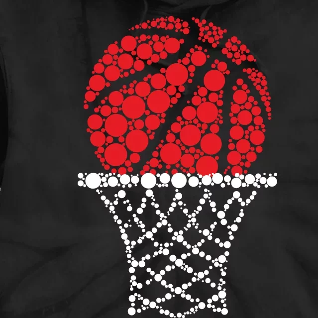 Basketball Dots Happy Dot Day Tie Dye Hoodie