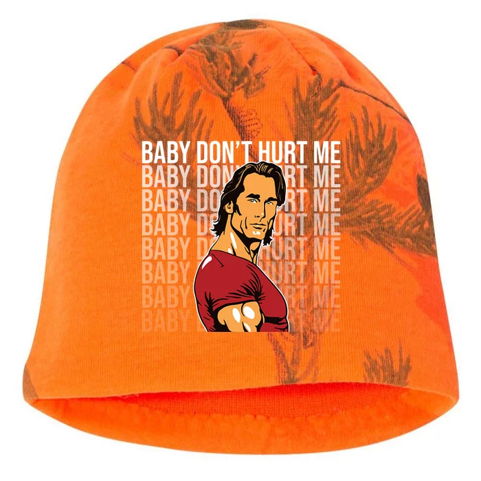 Baby Dont Hurt Me Funny Meme Kati - Camo Knit Beanie