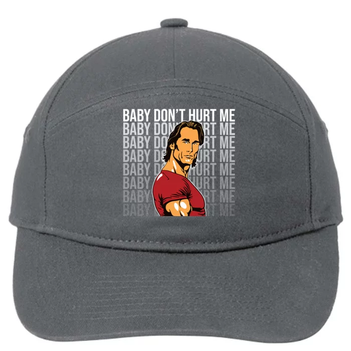 Baby Dont Hurt Me Funny Meme 7-Panel Snapback Hat