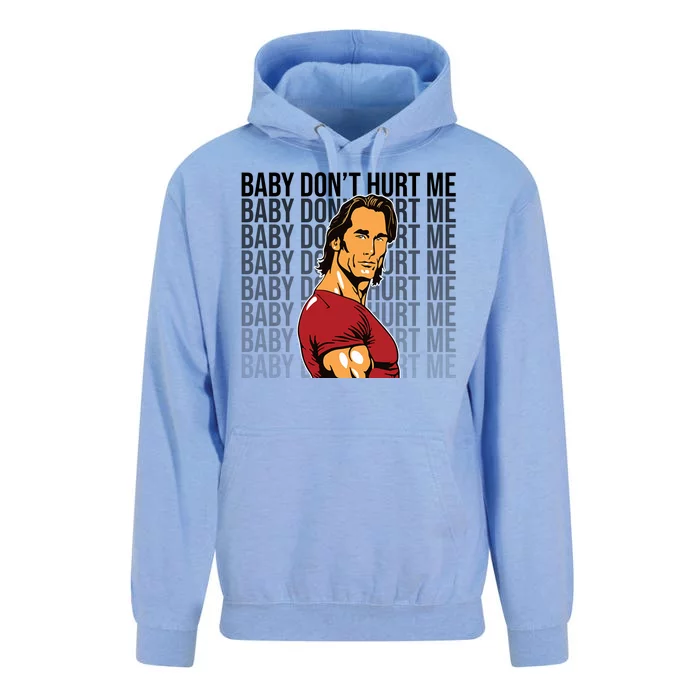 Baby Dont Hurt Me Funny Meme Unisex Surf Hoodie