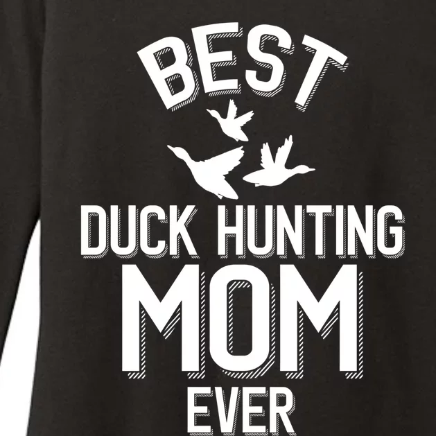 Best Duck Hunting Mom Ever Meaningful Gift Womens CVC Long Sleeve Shirt