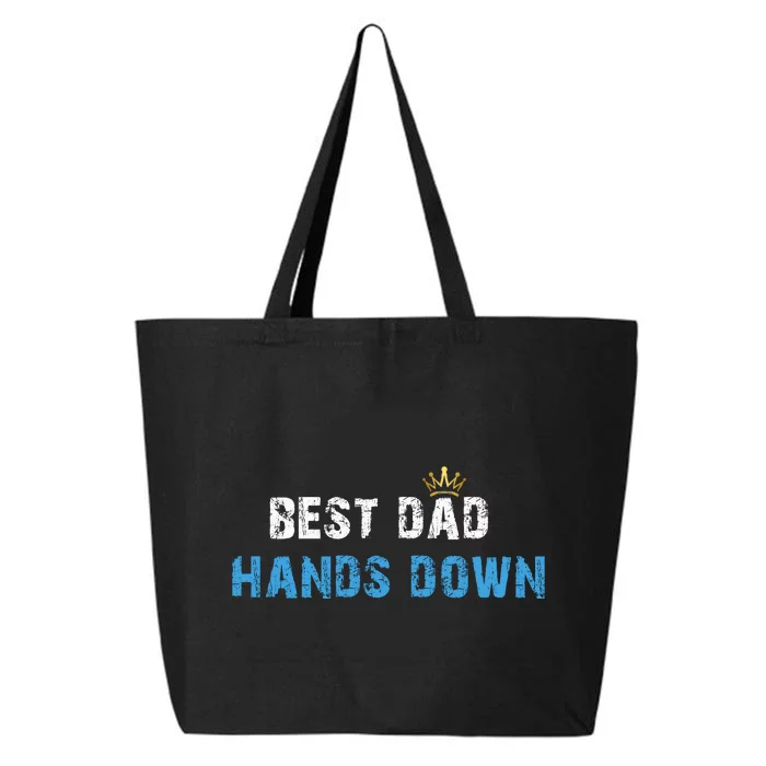 Best Dad Hands Down 25L Jumbo Tote