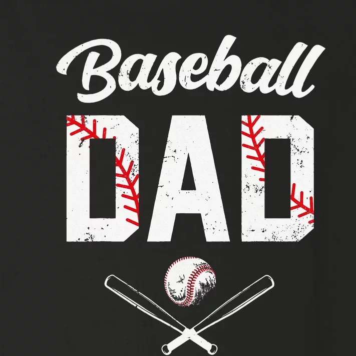 Baseball Dad Happy Fathers Day Shirts for  Boys Kid Toddler Long Sleeve Shirt