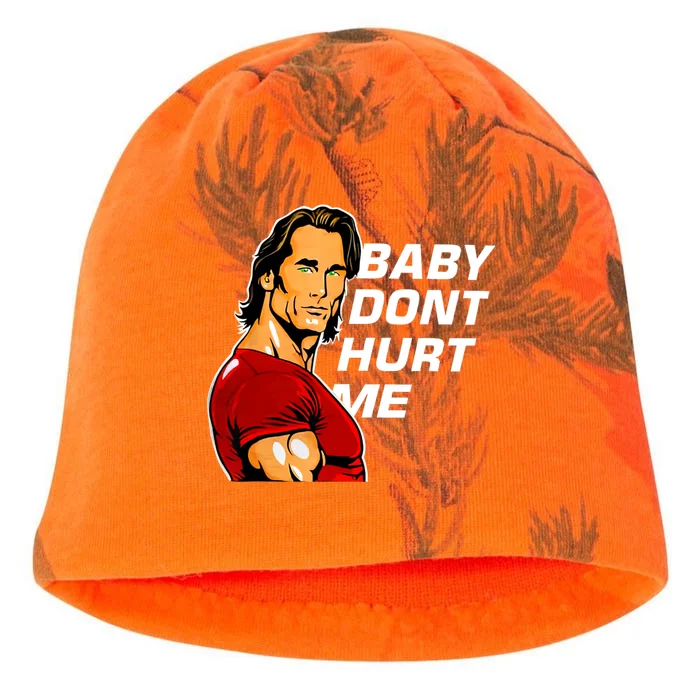 Baby Dont Hurt Me Funny Meme Kati - Camo Knit Beanie