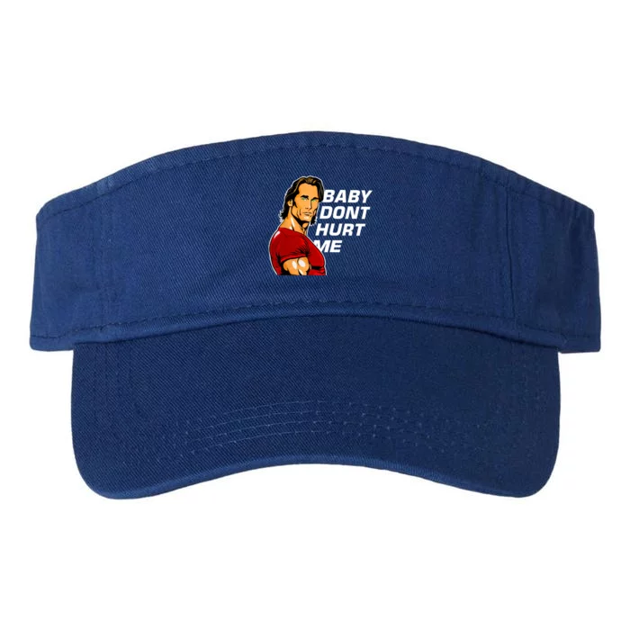 Baby Dont Hurt Me Funny Meme Valucap Bio-Washed Visor