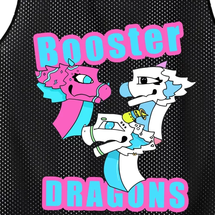 Booster Dragons Heavyweight Mesh Reversible Basketball Jersey Tank