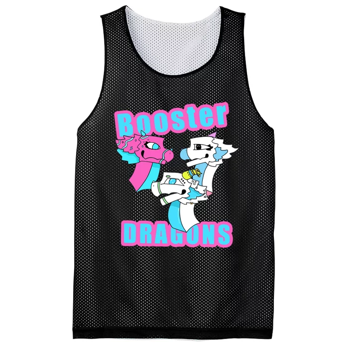 Booster Dragons Heavyweight Mesh Reversible Basketball Jersey Tank