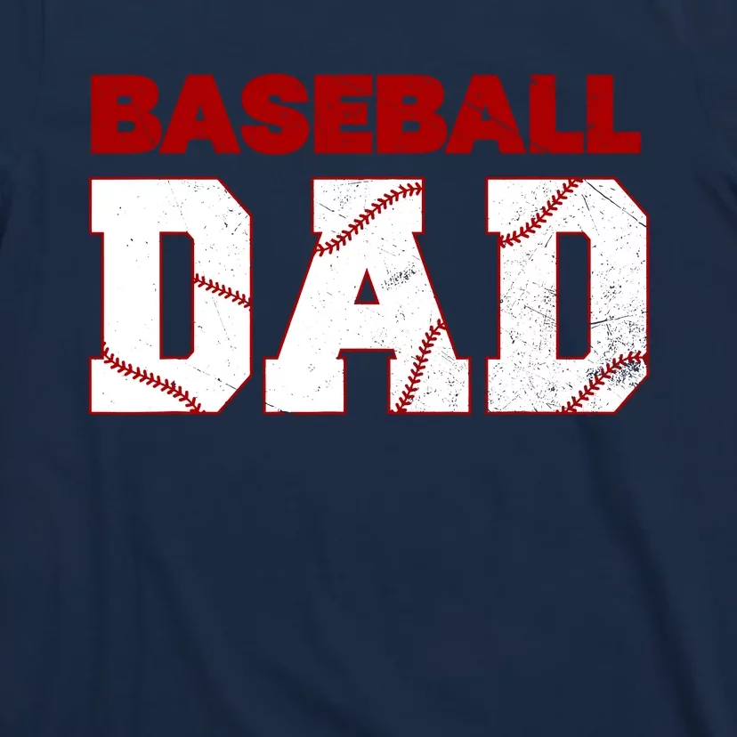 Baseball Dad Happy Fathers Days For Boy T-Shirt