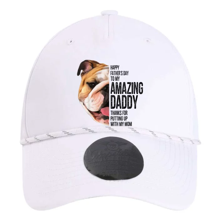 Bulldog Dad Happy Fathers Day To My Amazing Dad Bulldog Performance The Dyno Cap