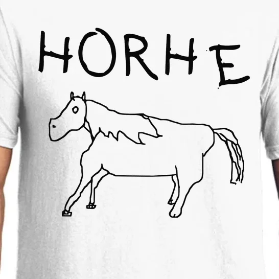 Badly Drawn Horse Pajama Set