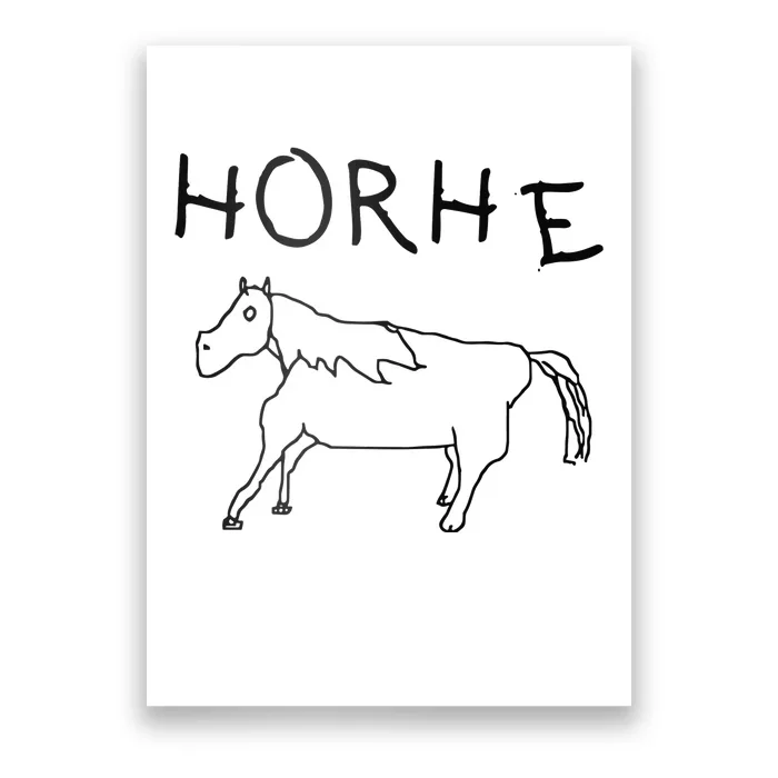 Badly Drawn Horse Poster