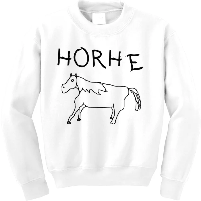 Badly Drawn Horse Kids Sweatshirt