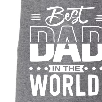 Best Dad In The World Cute Gift Doggie 3-End Fleece Hoodie