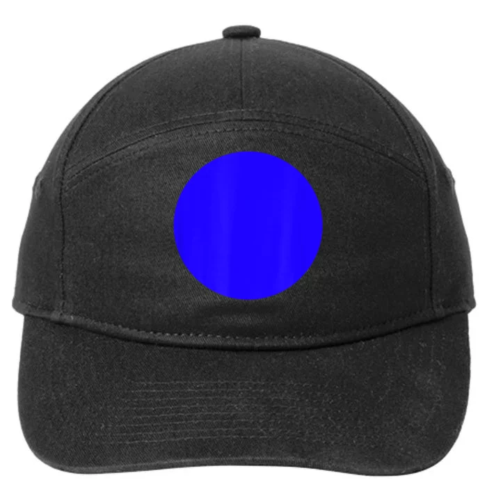 Blue Dot In A Red State Nebraska Vote Kamala Harris Walz 7-Panel Snapback Hat