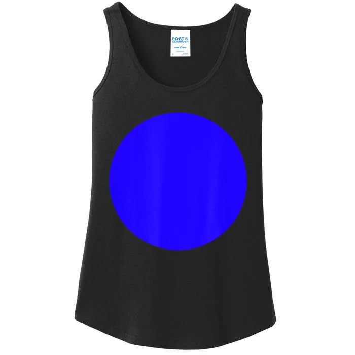 Blue Dot In A Red State Nebraska Vote Kamala Harris Walz Ladies Essential Tank