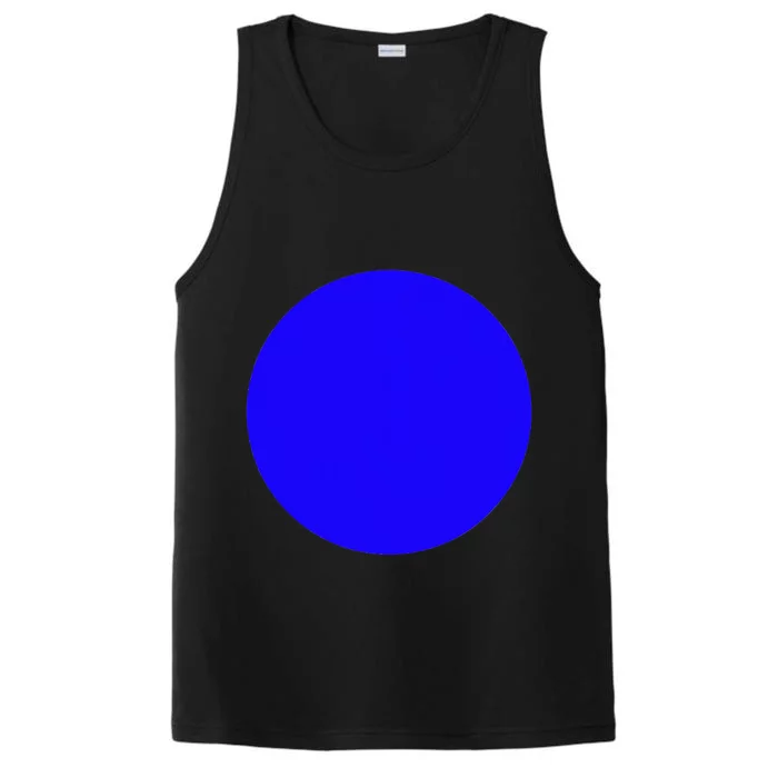 Blue Dot In A Red State Nebraska Kamala Harris Walz Performance Tank