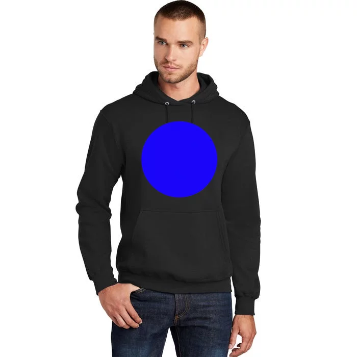 Blue Dot In A Red State Nebraska Kamala Harris Walz Tall Hoodie