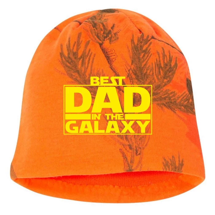 Best Dad In The Galaxy Father's Day Gift Kati - Camo Knit Beanie