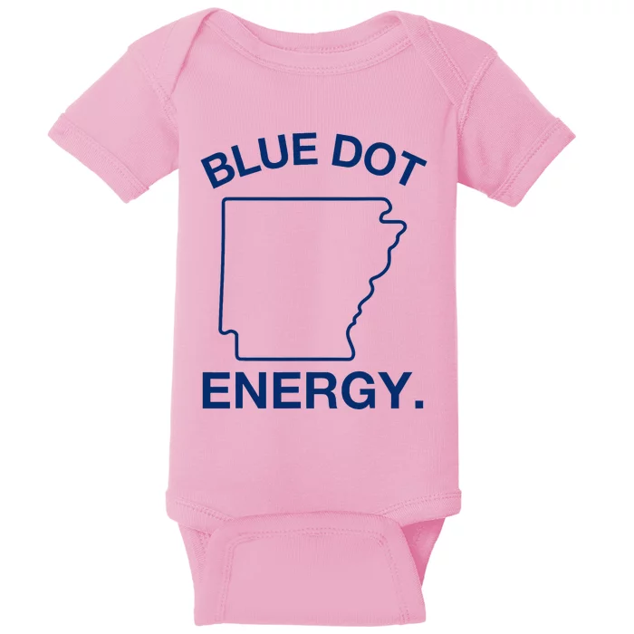 Blue Dot In A Red State Arkansas Vote Kamala Harris Walz 24 Baby Bodysuit